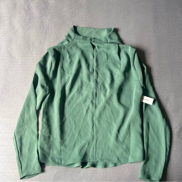 Aritzia Babaton Nylon Cowl Neck Green
Long Sleeve Top‎ Size 2XS New - Picture 9 of 14